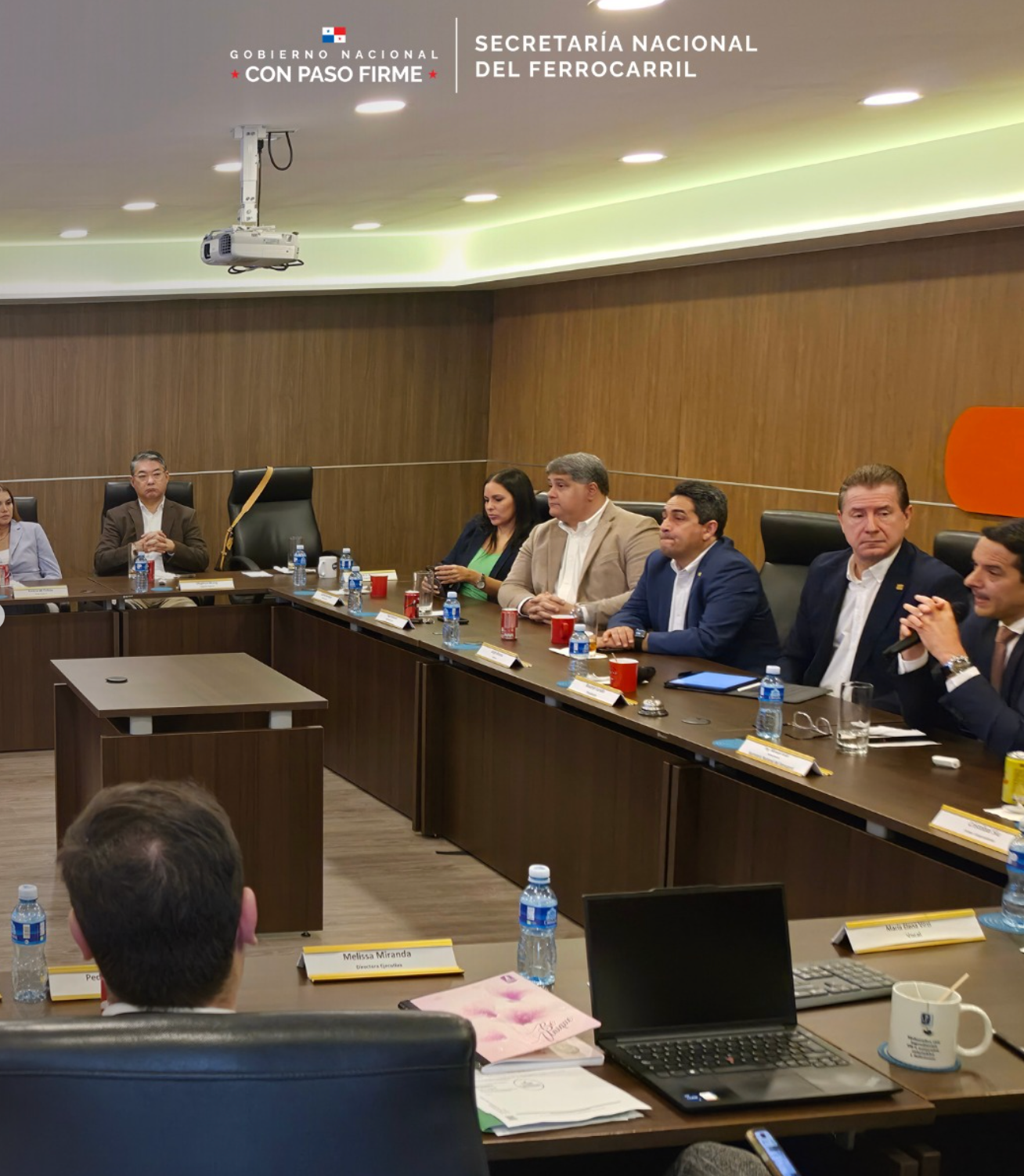 Railway Secretariat presents the corridor program to Panama's industrial sector